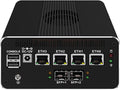 CWWK Intel Alder Lake N100(4C/4T Up to 3.4GHz)/N305(8C/8T Up to 3.8GHz) Dual SFP+10GbE Mini PC|4xIntel I226-V 2.5GbE |DDR5 Memory|PCI-E x4|HDMI+DP+Type-C (10 Gigabit N305, 32G RAM 256G SSD)