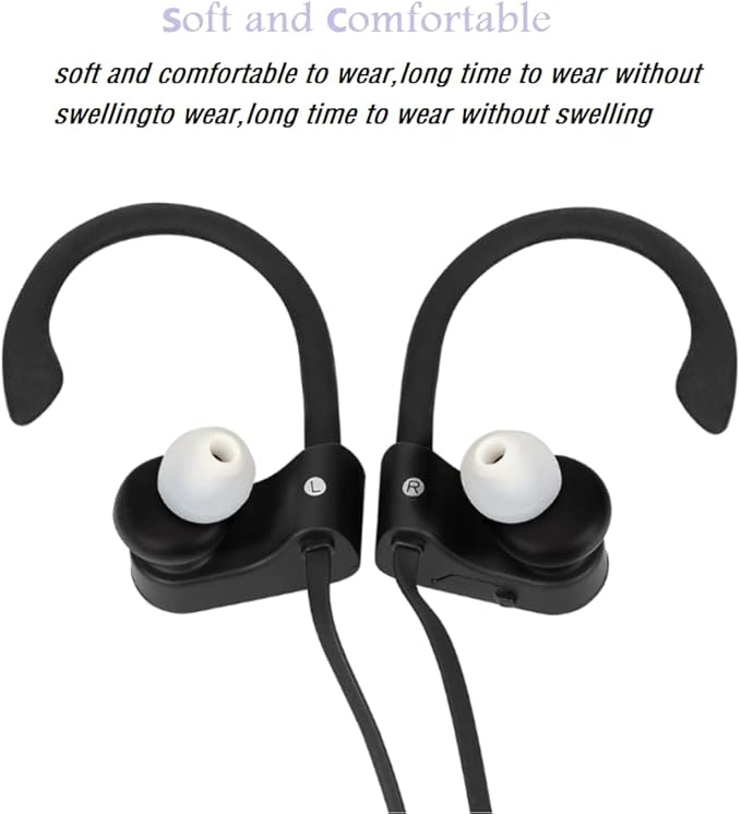 Earbud Replacement Tips Silicone Earbud Tips Ear Bud Covers Fit Most in-Ear Earbuds(Inner Hole 3.8mm -5.1mm) Headphone Ear Tips 9 Pairs S M L