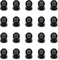 Cable Gland 20 Pack Plastic Waterproof Adjustable Connector 6-12mm PG13.5 Strain Relief Cord Connectors Joints Nylon with Gaskets
