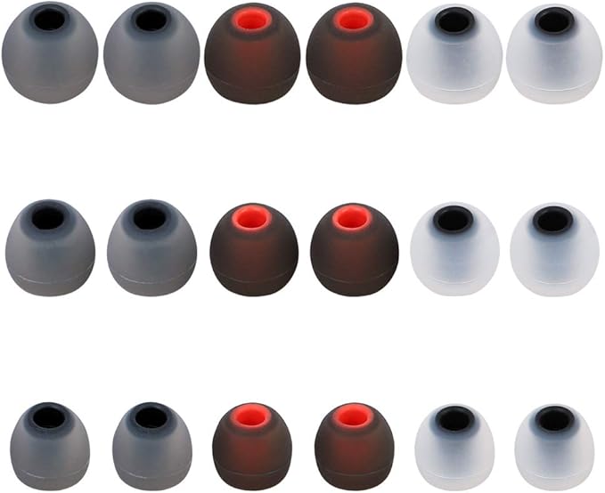 Earbud Tips Earbuds Replacement Tips Ear Tips Earbuds Eartips Eargels 9 Pairs SML