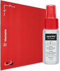 Sparkle Anti-Reflective Lens Cleaner Spray kit | (1) 1oz Glasses Cleaner Spray + (1) Microfiber Cloth for Eyeglasses, Sunglasses, Lenses, Screens and Camera Cleaning Kit (2 Piece Set)