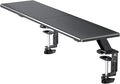 suptek Clamp-on 32 Inch Dual Monitor Desk Mount Riser Shelf Computer Stands for 2 Monitor,Laptop,Printer, Notebook,32.2” x 7.8” x 5.7”