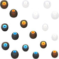 Earbuds Replacement Tips Silicone Earbud Tips Ear Gels Fit for Inner Hole from 3.8mm - 5.1mm Earphones 9 Pairs S/M/L