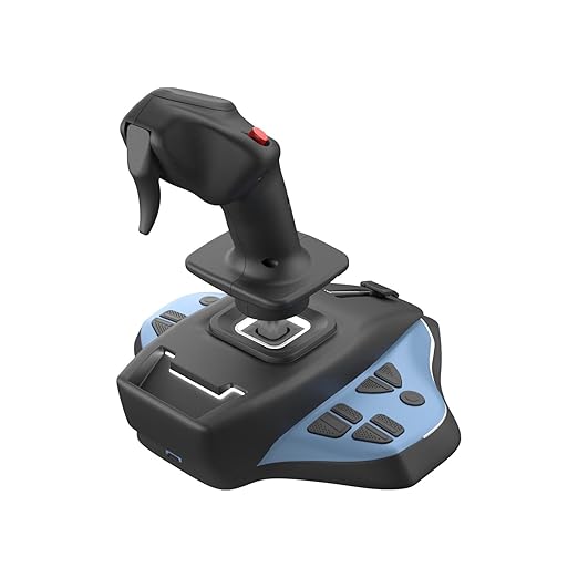 WINWING URSA MINOR Airline Joystick R : High Precision, Ergonomic Design, Dynamic Vibration Feedback, Compatible with MSFS2020, X-Plane, and DCS