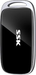 SSK 1TB SSD External Hard Drive, Portable SSD Drive up to 2000 MB/s, USB 3.2 Gen2X2 External Solid State Drives for iPhone 15/16 PRO、Mac、Phone OTG、Laptops with LED Indicator