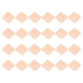 PATIKIL Copper Heatsink Pad Shims, 24 Pcs 15x15x0.5mm Copper Pad Shim IC Chipset GPU CPU Thermal Heatsink for Cooling Laptop Desktop Computer