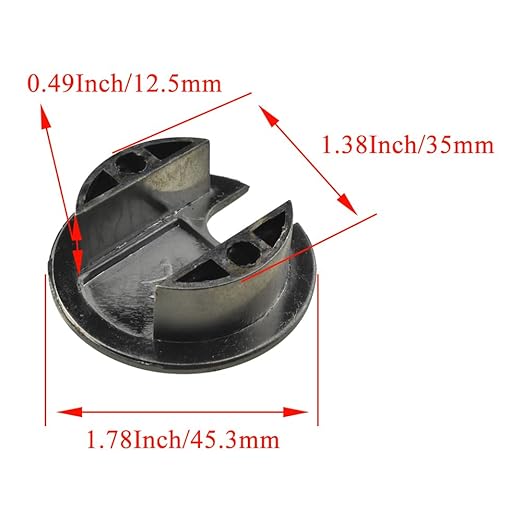 HAHIYO 2Pcs 1.38Inch/35mm Bronze Zinc Alloy Desk Grommet Wire Grommet Cable Management Cord Hole Cover Desk Wire Hole Insert Wire Organizer for Computer Office Home School Equipment Systems