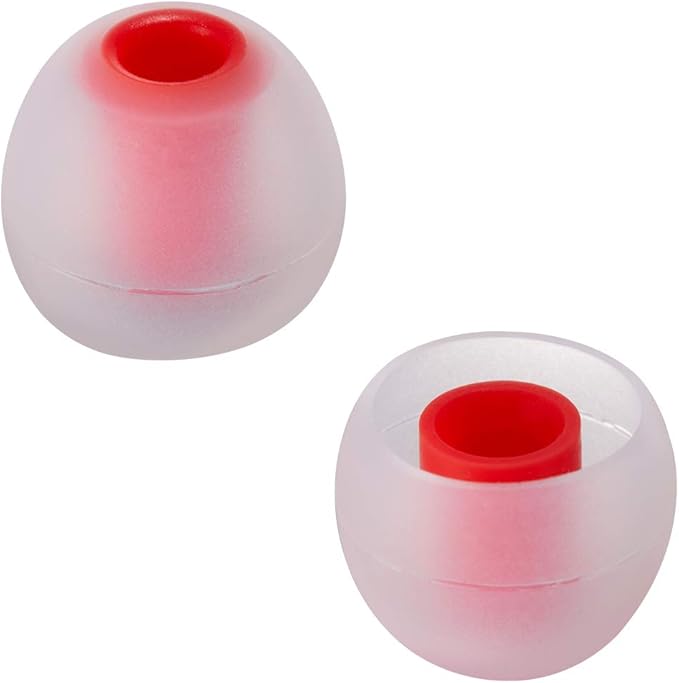 Earbud Tips Soft Silicone Earbuds Replacement Tips Fit for in-Ear Headphones(Inner Hole from 3.8mm - 4.2mm Earphones) 9 Pairs S/M/L