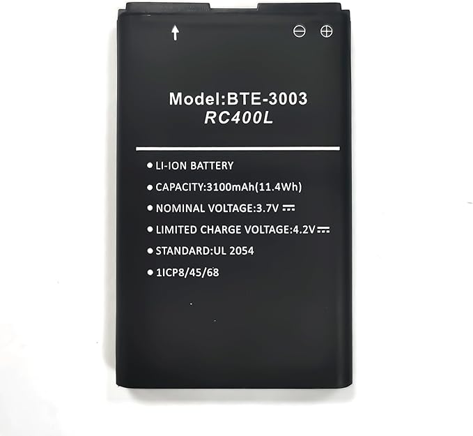 BTE-3003 Battery 3100mAh High Capacity Replacement Li-ion Battery for Veri zon Or bic Speed Mobile Hotspot RC400L BTE-3003
