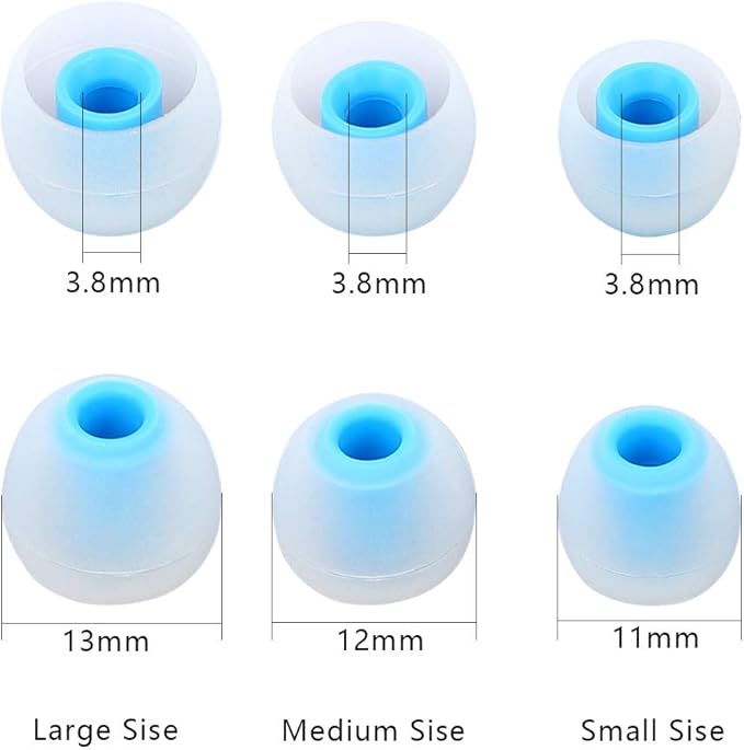 Earbud Tips Earbuds Replacement Tips Ear Tips Earbuds Eartips Eargels 9 Pairs SML