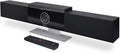 Poly Studio - 4K USB Video Conference System(Polycom) -Camera, Microphone, Speaker Bar for Small & Medium Conference Rooms -Presenter Tracking, NoiseBlock AI, Autoframing - Teams/Zoom Certified, Black