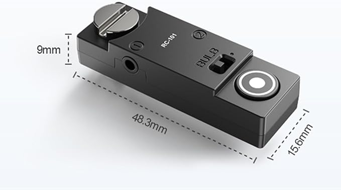 for nk d850 d800 z8 z9 d810 Camera Releases The Shutter Cord Remote Control RC101-dc0 Remote 1/4 Screw Fixing Small Release Button Handle (RC-101 DCO NK)