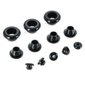 Qrity 20 PCS Rubber Grommets Cable Railing, Car Grommet, Cable Railing Protective Sleeves for Metal Posts, ID 5mm Mount Dia 8mm