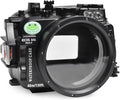 Sea frogs Underwater Camera Case Compatible with Canon EOS M6 Mark II 22MM IPX8 40m/130ft Maximum Diving Depth Waterproof Camera Housing for Diving, Surfing, Rowing, Skiing