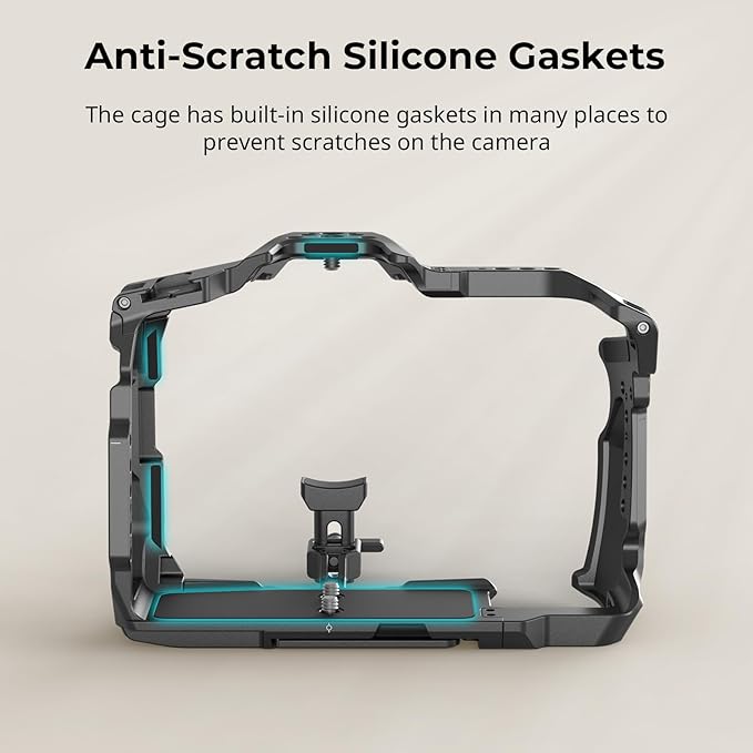 SmallRig Cage for Blackmagic Design Cinema 6K, Only for BMCC 6K, Full/Half Cage Included Lens Mount Converter Support, Anti-Deflection, Anti-Scratch, Full Access Design - 4785