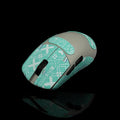 Grip Tape for Lamzu Atlantis Maya - Anti-Slip,Enhanced Control, Sweat Resistance,Improves FPS Gaming Grip & Mouse Protection [Pre-Cut] Printsteam Cyan 0.5mm