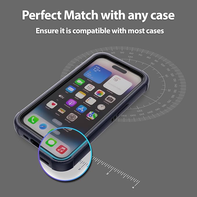 DOME GLASS Whitestone Screen Protector for iPhone 16 Series (iPhone 16 Plus)