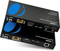 OREI 4K KVM HDMI Extender Over LAN HDBaseT PoC Single CAT5e/CAT6A/CAT7 Cable 4K 60Hz - Upto 400 feet 4:4:4 - Remote, Keyboard, Mouse, USB Control
