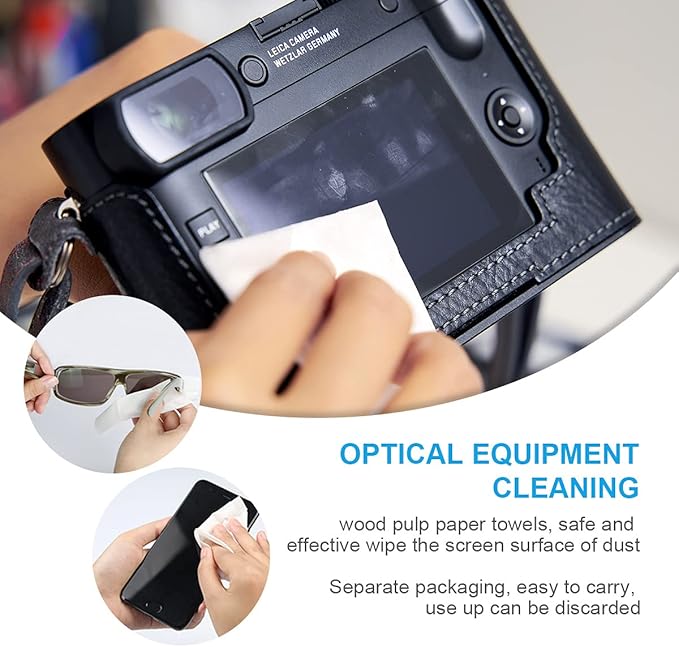 VSGO DKL-15B Professional Cleaning Kit for DSLR Cameras and Sensitive Electronics Bundle with 0.5oz VSGO Photo Lens and LCD Cleaner 3 Color for Option(Black, Blue, Red) (Blue)
