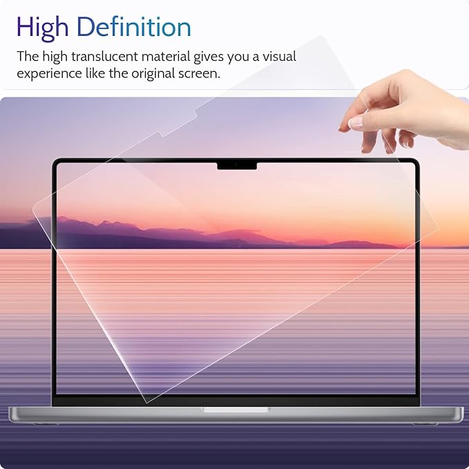 3-Pack Anti Blue Light Screen Protector for MacBook Air 15 Inch(2023-2025, M2 M3 M4)-A2941 A3114 A3241, 15.3" Mac Laptop Glare Filter Uv Blocker Shield Cover Eye Protection Film