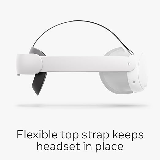 Meta Quest Elite Strap — Works with Meta Quest 3/3S — Premium Comfort and Weight Distribution — Adjustable, Ergonomic Fit — Reduces Pressure and Fatigue