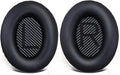 Replacement Ear Pads for Bose QuietComfort 15(qc15/QC15)/25/AE/AE2, Headphone Ear Covers, High Density Memory Cotton, Soft Leather, Adaptive Noise Isolation Headphones Pads Cushions-Black