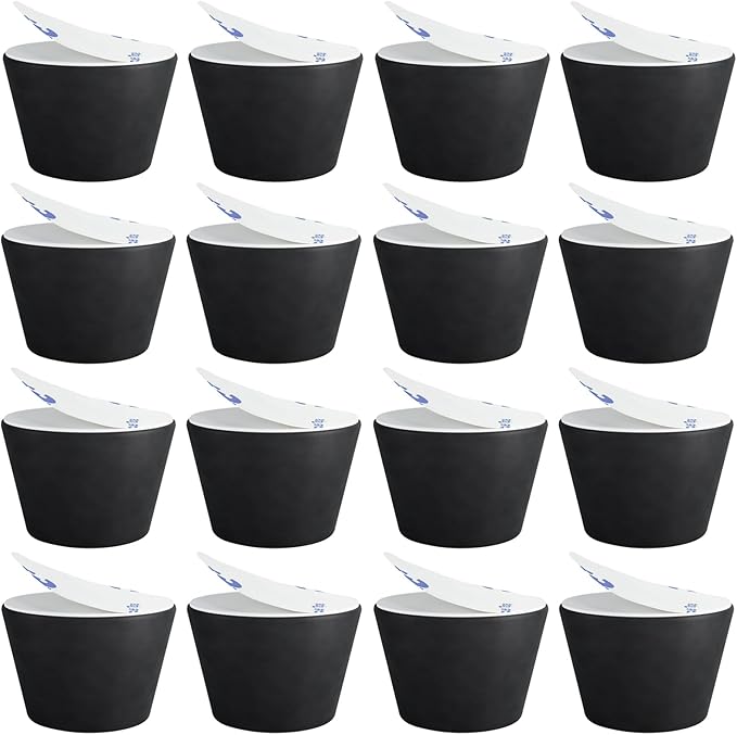 1.2" Silicone Non-Skid Speaker Pads-16Pack, Adhesive, for Small Speakers, Turntable, Subwoofer Isolation Feet, Reduced Resonance & Vibration