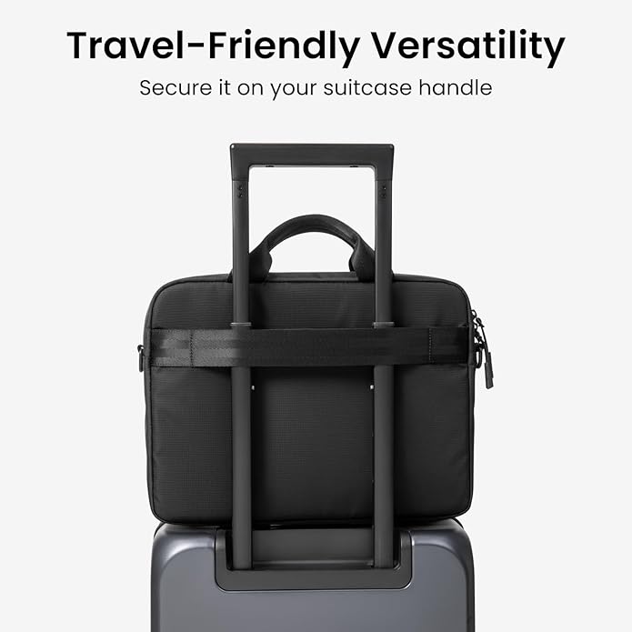 tomtoc A33 Slim 13-16 Inch Laptop Shoulder Bag for MacBook Air/Pro M4/M3, Briefcase with Accessory & Document Storage