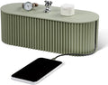 Cable Management Box Large Cable Organizer Box for Power Strips, Surge Protectors, Chargers, Adapters, TV Computer Wires Cable Hider Organizer Box with Cable Ties，Wire Ties - Green