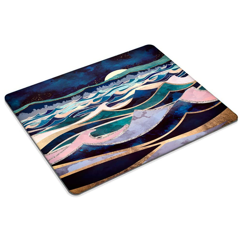 Moonlit Ocean Mouse pad Customized Mousepad Non-Slip Rubber Base Mouse Pads for Computers Laptop Office Desk Accessories Mouse pad