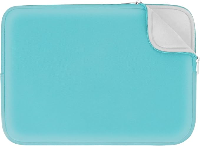 RAINYEAR 11-11.6 Inch Laptop Sleeve Protective Case Soft Lining Carrying Bag Padded Zipper Cover Compatible with 11.6" MacBook Air for 11" Notebook Computer Tablet Chromebook (Blue, Upgraded Version)