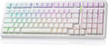 x AULA F99 Keyboard Gaming, Wireless Mechanical Keyboards, Hot Swappable Custom Creamy White Keyboard, RGB Backlit PC Gaming Keyboards,BT5.0/2.4GHz/USB-C,Topographic Side-printed Keycaps,LEOBOG Switch