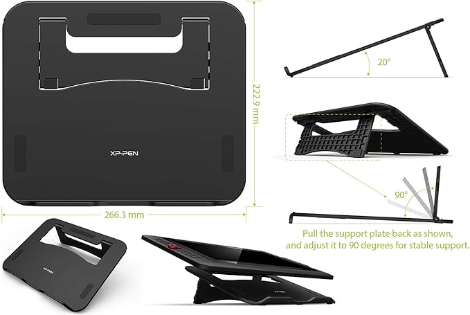XPPen Artist12 Pro 11.6" Drawing Tablet with Screen Pen Display Full-Laminated Graphics Tablet with Tilt Function Battery-Free Stylus and 8 Shortcut Keys(8192 Levels Pen Pressure and 72% NTSC)