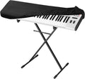 Piano Keyboard Dust Cover, 88 Key Electronic Piano Dust Cover, Waterproof Shield, Oxford Cloth, Ideal for Home and Studio, Black