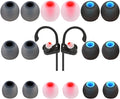 Earbud Tips Ear Bud Tips Soft Anti Slip Washable and Reusable Silicone Replacement Earbud Tips Fit Most in-Ear Earbuds(Inner Hole 3.8mm -5.1mm) 18pcs S M L