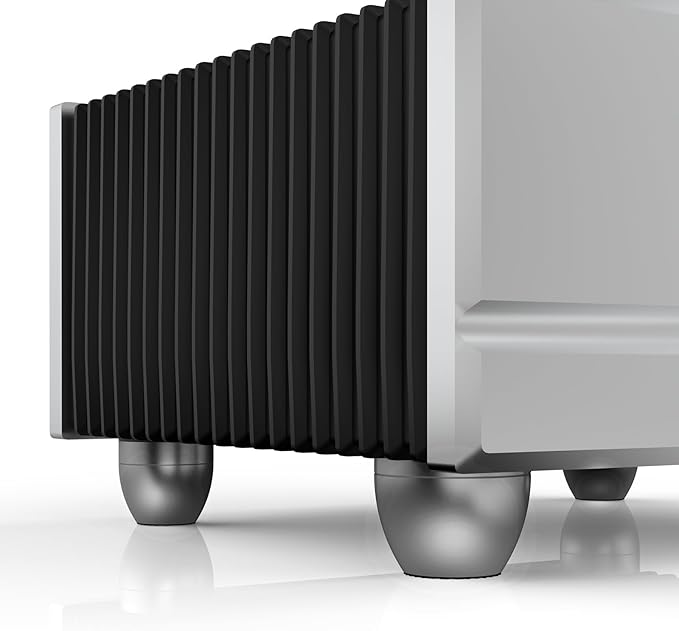 Audiocrast 4X HiFi Speaker Spike Pads Isolation Stand Feet, IF3033 Speaker Shock Absorber Resonance Cancelling Vibration Dampening Floor Protector 30x33MM with Stainless Steel Beads for Audio Gears