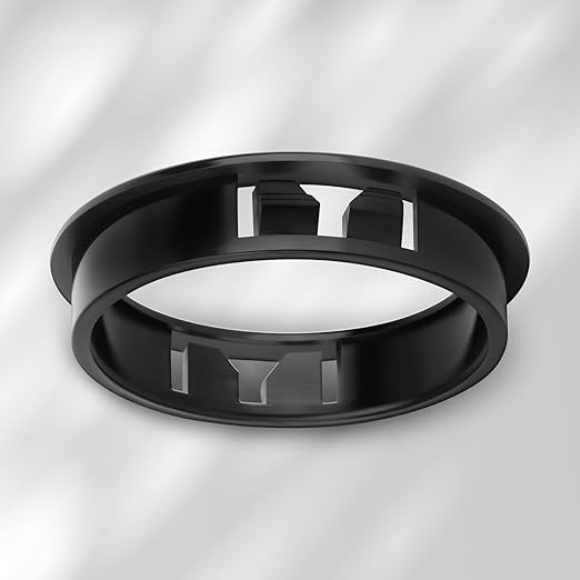 30PCS 2" Black Cable Snap Bushing Grommet, Snap in Cord Bushing Protect Cables