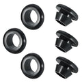 Qrity 9 PCS Rubber Grommets Cable Railing, Car Grommet, Cable Railing Protective Sleeves for Metal Posts, ID 30mm Mount Dia 35mm
