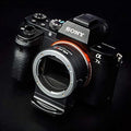 VILTROX NF-E1 Auto Focus AF Electronic Lens Mount Adapter with Aperture Control, EXIF Transmitting, VR for Nikon F Lens to Sony E Mount Camera A9 A7RIII A7RII A7III A7II A7 A7S A6500 A6300 A6400