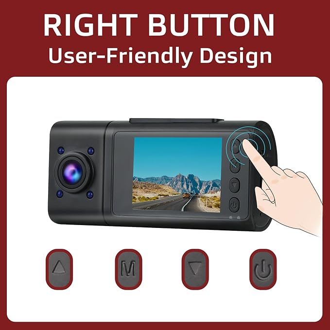 2025 Dash Cam, 3 Channel Dash Cam Front and Rear Inside, Interior Car Camera, 2.5K/1440P Single Fr,Fr+Interior, Front+Rear Dash Camera for Cars Taxi with Night Vision, Parking Monitor 1S Recording