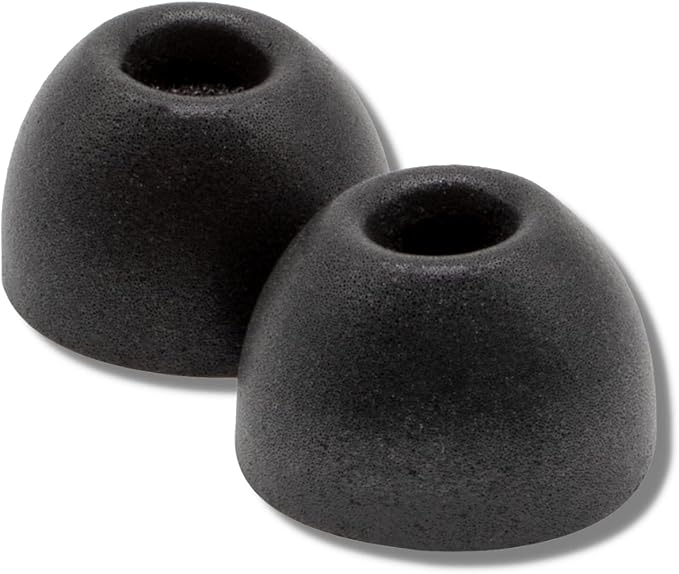 Comply Memory Foam Replacement Earbud Tips for Beats Fit Pro & Beats Studio Buds | Ultimate Comfort, Secure Fit, Superior Noise Isolation | Black (S/M/L) (3 Pairs)