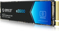 ORICO 1TB M.2 NVMe SSD, PCIe Gen3x4 M2 2280 SSD, Up to 3100MB/s Read & 1900MB/s Write, 3D NAND Flash Internal Solid State Drive with SLC Cache, Compatible with Laptops PC Desktops-e3500