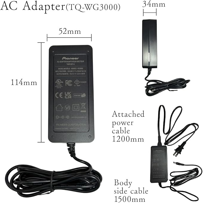 PIONEER,Sound TECTOR,Desktop Gaming Speaker,Slim Powered SUBWOOFER with HVT System,suppresses unwanted Vibration,Compact and 2.9 inch Thickness subwoofer,TQ-WG3000