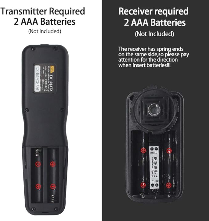 Pixel TW-283 N3 Wireless Shutter Remote Control Tiner Remote Shutter Release for Canon Eos 5D Mark IV 5D 6D 7D Mark 1DX MARKII R5 R6 50D 40D 30D 20D 10D D60 D30 D2000 EOS-1V EOS-3