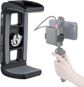 Power Bank Clamp Holder,Camera Cage,with 1/4" Screw,Cold Shoe Mount,Phone Holder Clip [Thick Case & Big Phones Friendly],Radar Detector Mount for Truck Compaitbale with Anker Power Bank