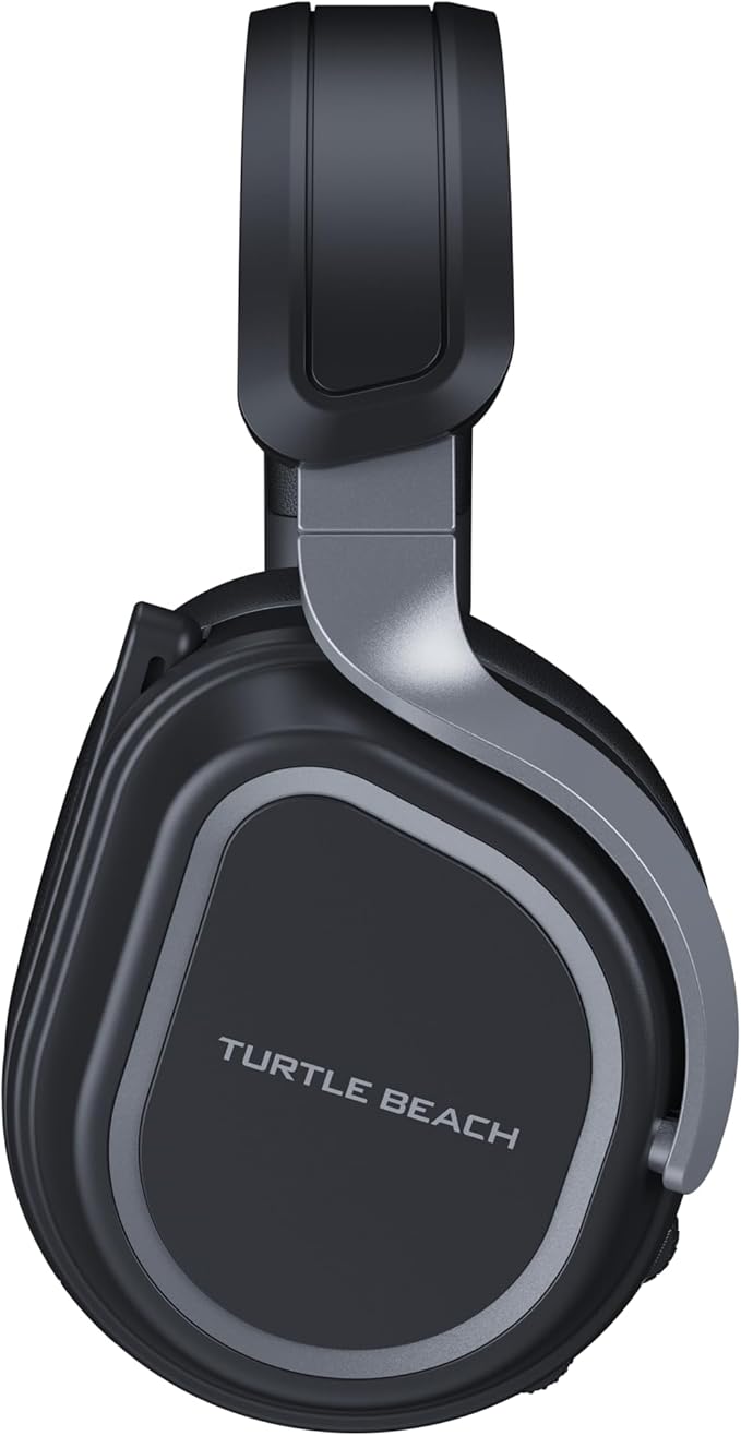 Turtle Beach Stealth 700 Gen 3 Wireless Multiplatform Amplified Gaming Headset for PC, PS5, PS4, Mobile – 24-bit Audio, 60mm Drivers, High-Bandwidth Microphone, Bluetooth, 80-Hr Battery – Black