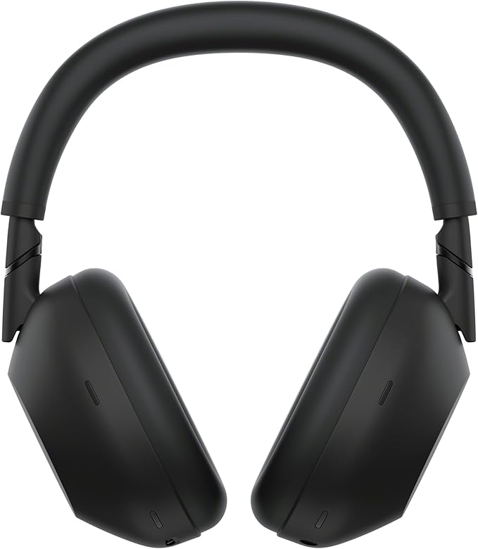 Sony WH-1000XM6 The Best Wireless Noise Canceling Headphones, HD NC Processor QN3, 12 Microphones, Adaptive NC Optimizer, Mastered by Engineers, Studio-Quality, 30-Hour Battery, Black