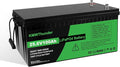 24V 100Ah LiFePO4 Lithium Battery, Built-in Smart BMS,Low-Temp Protection Up to Group 31 Deep Cycle Battery for Trolling Motor, RV, Solar, Marine, Camping and Off Grid Applications