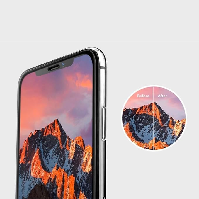 CASETiFY Impact HD Screen Protector [Strengthened 9H aluminosilicate Glass, applicator Included] for iPhone 15 Plus