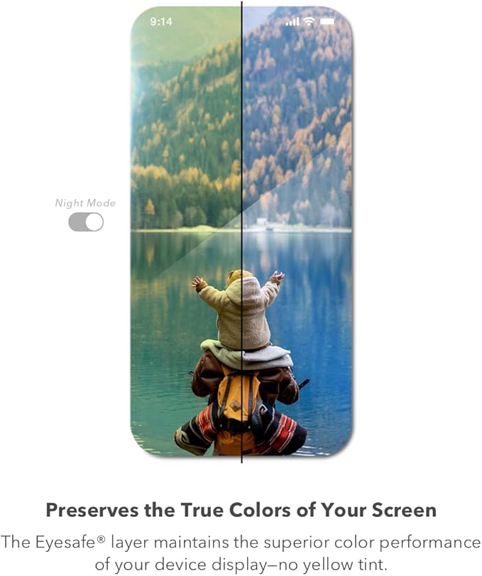 ZAGG InvisibleShield Glass Elite VisionGuard Screen Protector for Apple iPhone 16e/ 14/13/ 13 Pro - 5X Stronger, Blue-Light Protection, Anti-Fingerprint Technology, Easy to Install